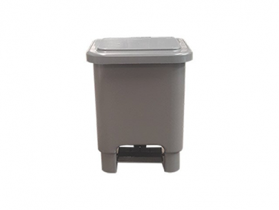 LIXEIRA RETANGULAR COM PEDAL 15 LITORS