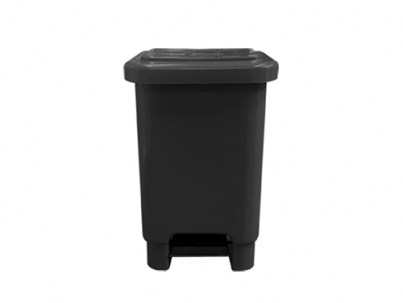 LIXEIRA RETANGULAR COM PEDAL 25 LITROS