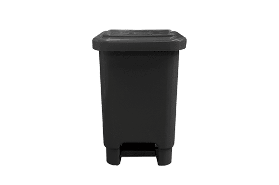 LIXEIRA RETANGULAR COM PEDAL 25 LITROS